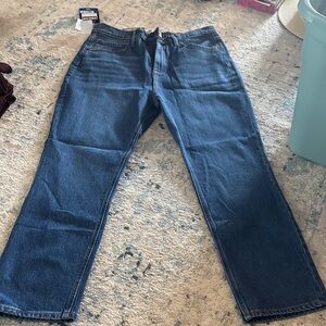 Kirkland Signature Women's Dark Blue Straight Leg Jeans